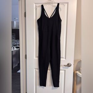 Calvin Klein Women's Black Sleeveless Jumpsuit